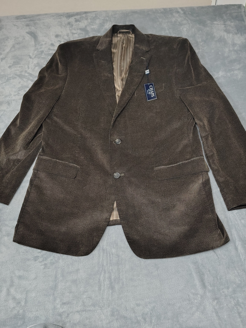 Chaps Men's Brown Corduroy Blazer